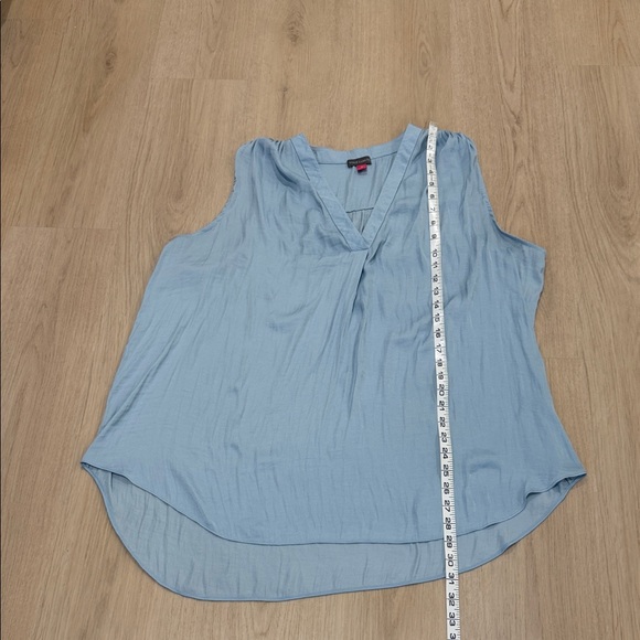 Vince Camuto 3X Women's Light Blue Sleeveless Top - Picture 3 of 6